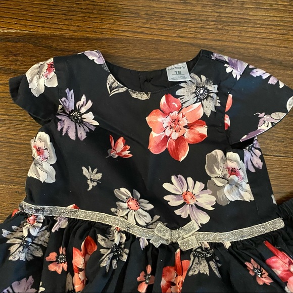 18 Months Carter’s Floral Dress - Picture 2 of 2